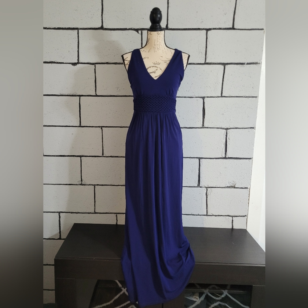 Maeve Deep Blue Maxi Dress
